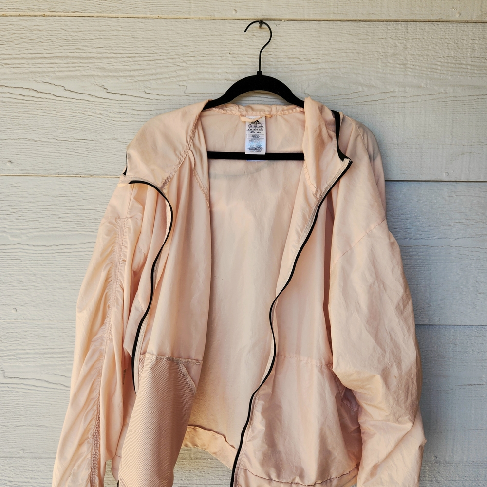 adidas Light Pink Bomber Jacket